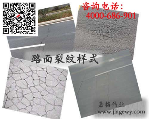 路面裂缝样式